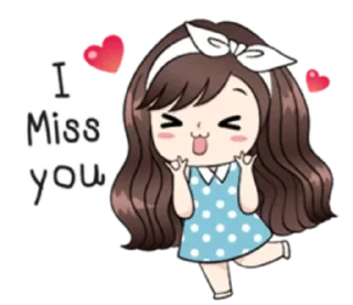 😍-Cute Love, Telegram Sticker