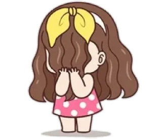 🙈-Cute Love, Telegram Sticker