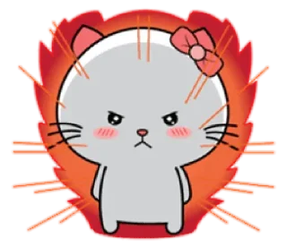 😡-Cute Love, Telegram Sticker