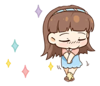 ☺️-Cute Love, Telegram Sticker