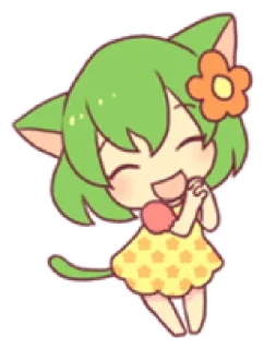 😍-Cute Love, Telegram Sticker