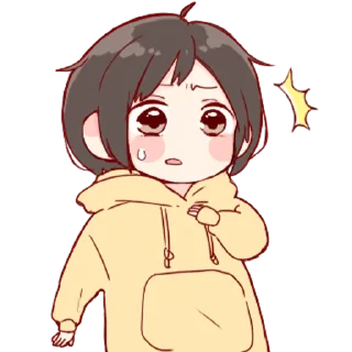 💞-Cute Girl (@TodorokiShouto), Telegram Sticker