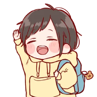 💞-Cute Girl (@TodorokiShouto), Telegram Sticker