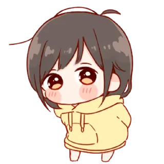 💞-Cute Girl (@TodorokiShouto), Telegram Sticker