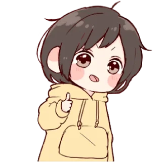 💞-Cute Girl (@TodorokiShouto), Telegram Sticker