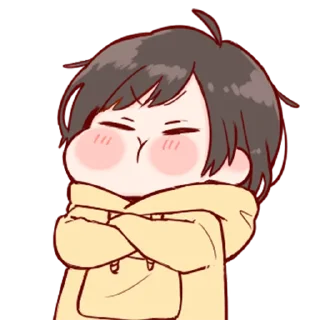 💞-Cute Girl (@TodorokiShouto), Telegram Sticker