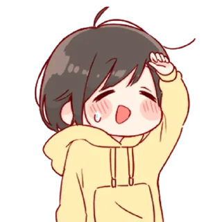 💞-Cute Girl (@TodorokiShouto), Telegram Sticker