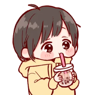 💞-Cute Girl (@TodorokiShouto), Telegram Sticker