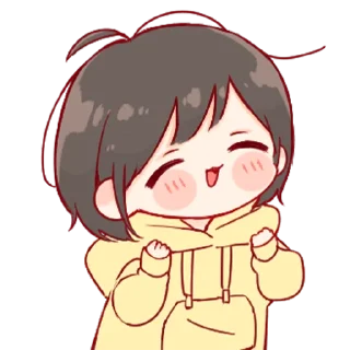 💞-Cute Girl (@TodorokiShouto), Telegram Sticker
