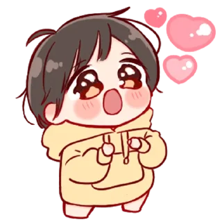 💞-Cute Girl (@TodorokiShouto), Telegram Sticker