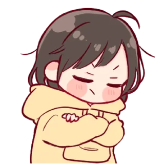 💞-Cute Girl (@TodorokiShouto), Telegram Sticker