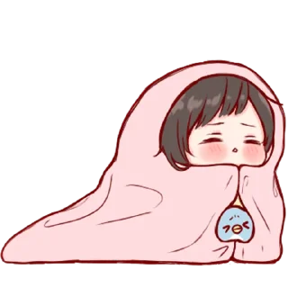 💞-Cute Girl (@TodorokiShouto), Telegram Sticker
