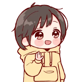 💞-Cute Girl (@TodorokiShouto), Telegram Sticker