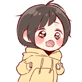 💞-Cute Girl (@TodorokiShouto), Telegram Sticker