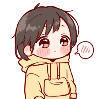 💞-Cute Girl (@TodorokiShouto), Telegram Sticker