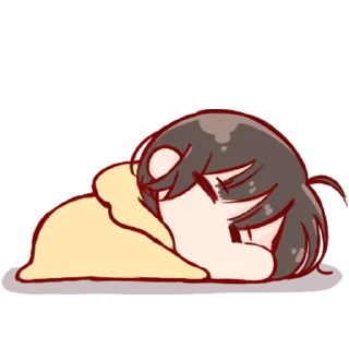 💞-Cute Girl (@TodorokiShouto), Telegram Sticker