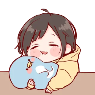 💞-Cute Girl (@TodorokiShouto), Telegram Sticker