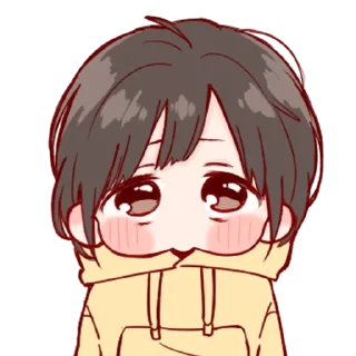 💞-Cute Girl (@TodorokiShouto), Telegram Sticker