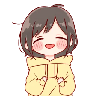 💞-Cute Girl (@TodorokiShouto), Telegram Sticker