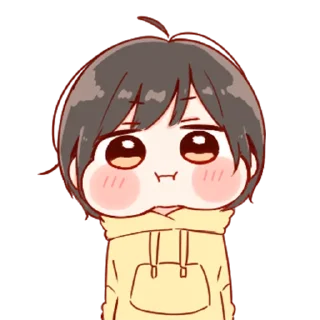 💞-Cute Girl (@TodorokiShouto), Telegram Sticker