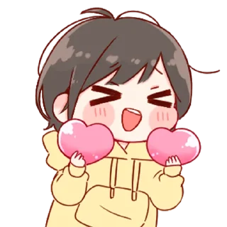 💞-Cute Girl (@TodorokiShouto), Telegram Sticker