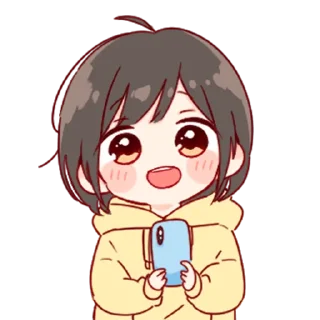 💞-Cute Girl (@TodorokiShouto), Telegram Sticker