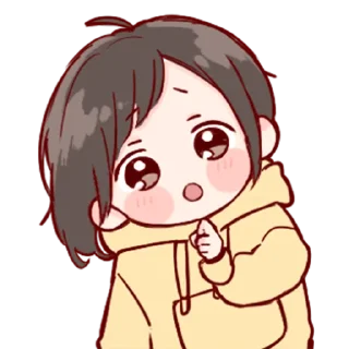 💞-Cute Girl (@TodorokiShouto), Telegram Sticker