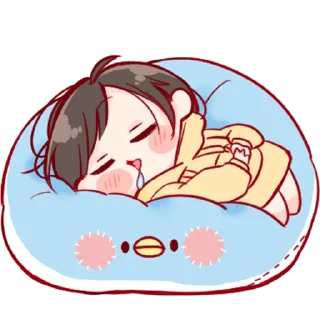 💞-Cute Girl (@TodorokiShouto), Telegram Sticker