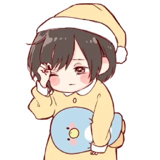 💞-Cute Girl (@TodorokiShouto), Telegram Sticker