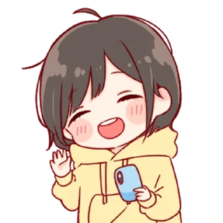 💞-Cute Girl (@TodorokiShouto), Telegram Sticker