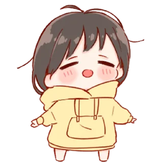 💞-Cute Girl (@TodorokiShouto), Telegram Sticker