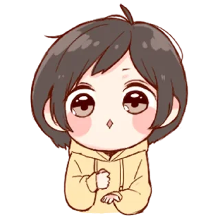 💞-Cute Girl (@TodorokiShouto), Telegram Sticker