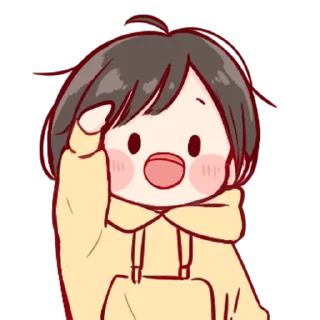 💞-Cute Girl (@TodorokiShouto), Telegram Sticker