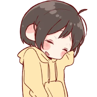 💞-Cute Girl (@TodorokiShouto), Telegram Sticker
