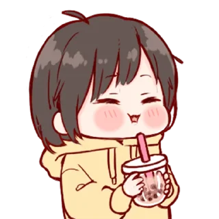 💞-Cute Girl (@TodorokiShouto), Telegram Sticker