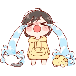 💞-Cute Girl (@TodorokiShouto), Telegram Sticker