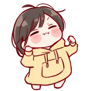 💞-Cute Girl (@TodorokiShouto), Telegram Sticker