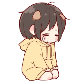 💞-Cute Girl (@TodorokiShouto), Telegram Sticker