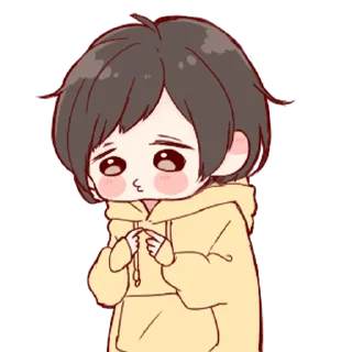 💞-Cute Girl (@TodorokiShouto), Telegram Sticker