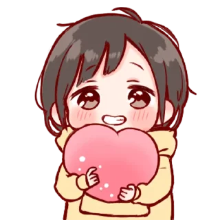 💞-Cute Girl (@TodorokiShouto), Telegram Sticker