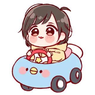 💞-Cute Girl (@TodorokiShouto), Telegram Sticker