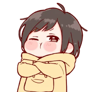 💞-Cute Girl (@TodorokiShouto), Telegram Sticker