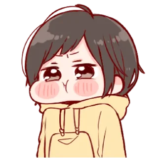 💞-Cute Girl (@TodorokiShouto), Telegram Sticker