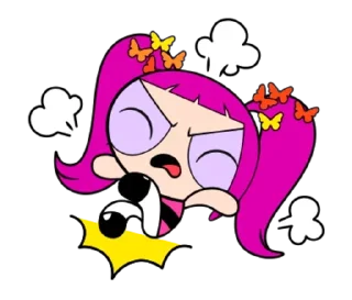 😣-cute newjeans, Telegram Sticker