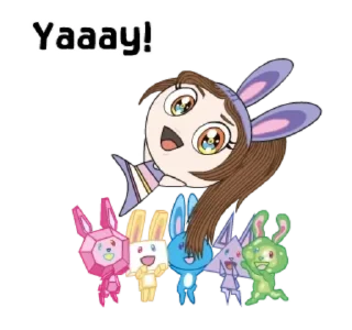 🐇-cute newjeans, Telegram Sticker