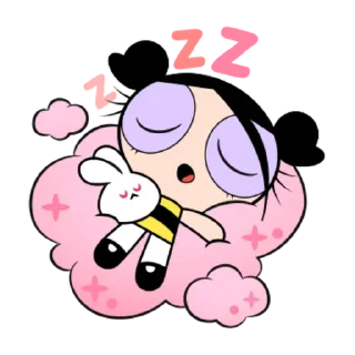 😴-cute newjeans, Telegram Sticker