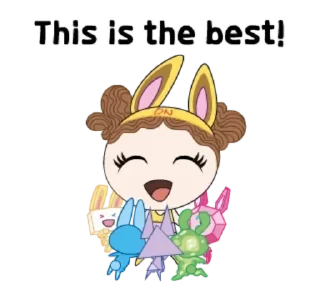🐇-cute newjeans, Telegram Sticker