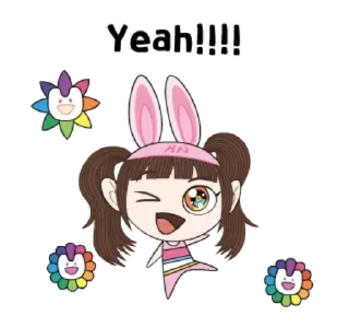 🐇-cute newjeans, Telegram Sticker