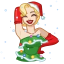 🎄-Cutie Madeline, Telegram Sticker
