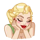 ☺️-Cutie Madeline, Telegram Sticker